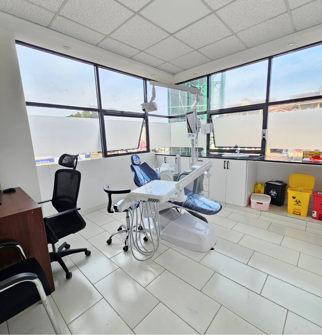 A treatment room at the Kiambu Road branch