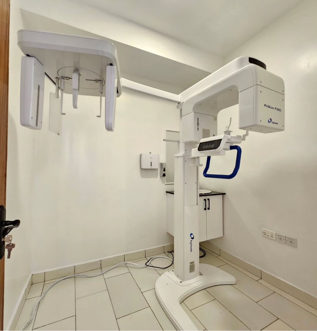 The digital X-ray room at the Kiambu Road branch